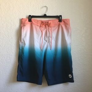 Hollister men’s ombré swim shorts